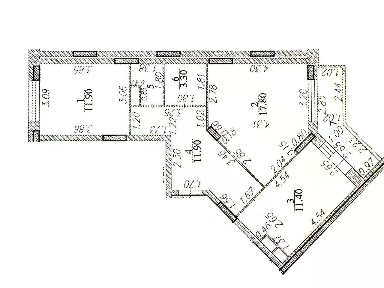Продается 2-комн. квартира, 63,5 м²