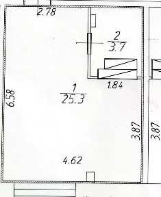 Продается студия, 29 м²