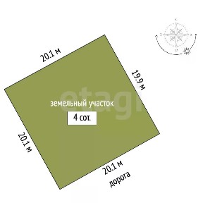 Продается 1-этажный дом, 12 м²