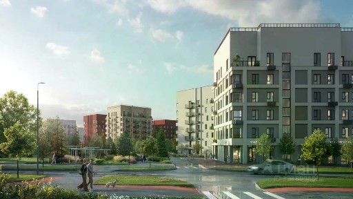 Продается 2-комн. квартира, 55,44 м²