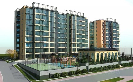 Продается 2-комн. квартира, 65,87 м²