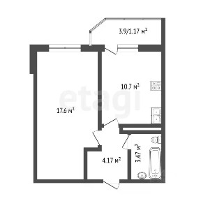 Продается 1-комн. квартира, 40 м²