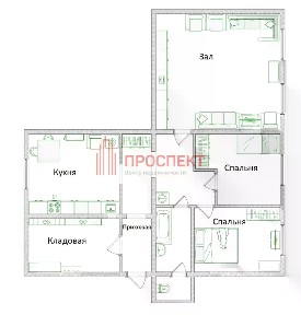 Продается 3-комн. квартира, 99 м²