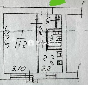 Продается 1-комн. квартира, 29 м²