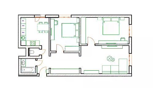 Сдается 3-комн. квартира, 80 м²
