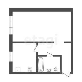 Продается 1-комн. квартира, 29,4 м²