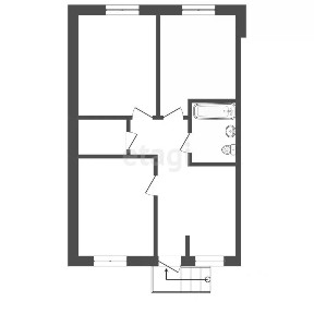 Продается 1-этажный таунхаус, 60 м²