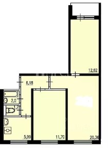 Продается 3-комн. квартира, 58,8 м²