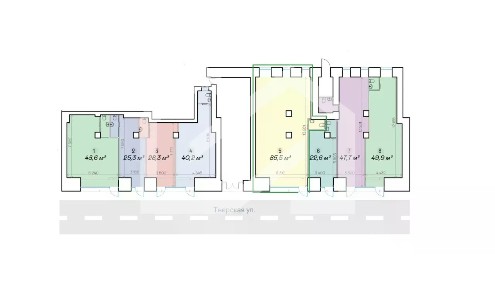 Сдается помещение свободного назначения, 85,5 м²
