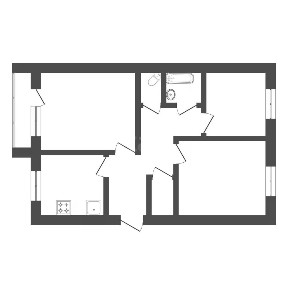 Продается 3-комн. квартира, 59,6 м²