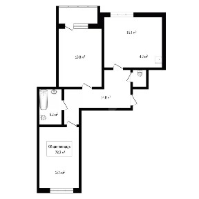 Продается 3-комн. квартира, 78,3 м²