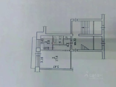 Продается 1-комн. квартира, 31,3 м²