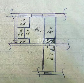 Продается 3-комн. квартира, 54,1 м²