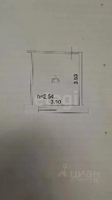 Продается 1-комн. квартира, 10,9 м²