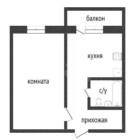 Продается 1-комн. квартира, 32,2 м²