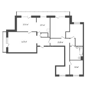 Продается 5-комн. квартира, 120 м²