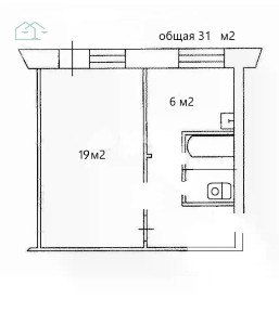 Продается 1-комн. квартира, 31 м²