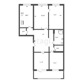 Продается 4-комн. квартира, 77,2 м²