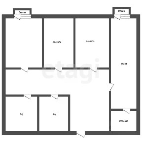 Продается 3-комн. квартира, 113,1 м²