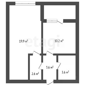 Продается 1-комн. квартира, 39,9 м²