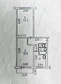 Продается 2-комн. квартира, 47,2 м²