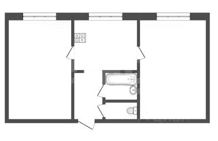 Продается 2-комн. квартира, 51,3 м²