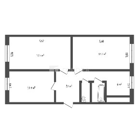 Продается 3-комн. квартира, 61,4 м²