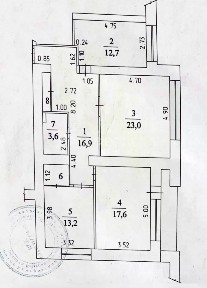 Продается 3-комн. квартира, 89,9 м²