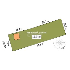 Продается 2-этажный дом, 80 м²