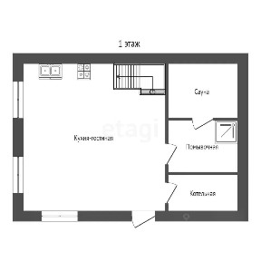 Продается 2-этажный дом, 100 м²