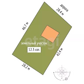 Продается участок, 10 сот.