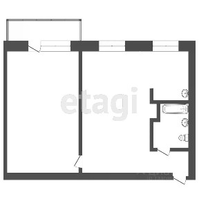 Продается 1-комн. квартира, 30 м²
