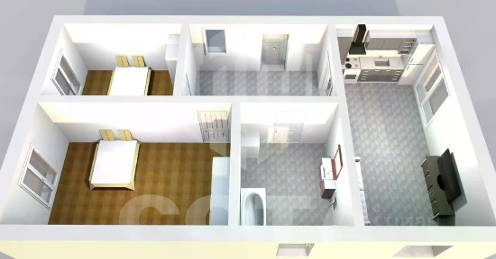 Продается 1-этажный дом, 84 м²