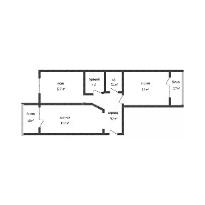 Продается 2-комн. квартира, 62,8 м²