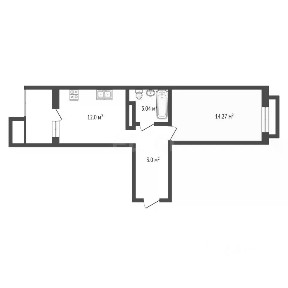 Продается 1-комн. квартира, 48 м²