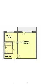Продается 1-комн. квартира, 30,9 м²