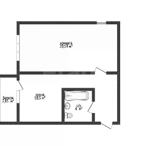 Продается 1-комн. квартира, 39,5 м²