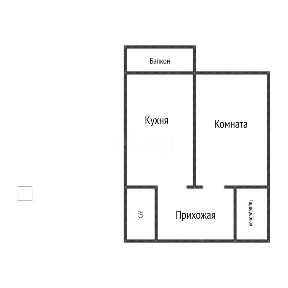 Продается 1-комн. квартира, 44,5 м²
