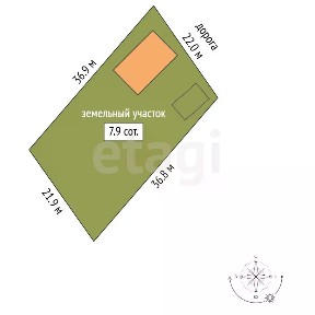 Продается 2-этажный дом, 135 м²