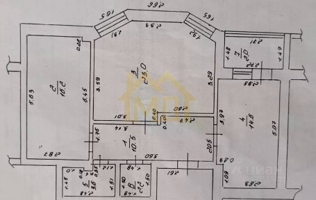 Продается 2-комн. квартира, 72,1 м²