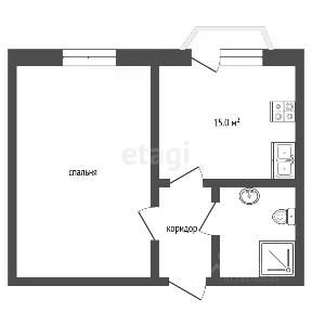 Продается 1-комн. квартира, 31 м²