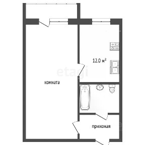 Продается 1-комн. квартира, 30 м²