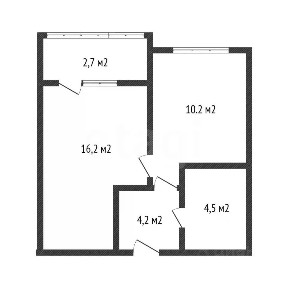 Продается 1-комн. квартира, 35,1 м²