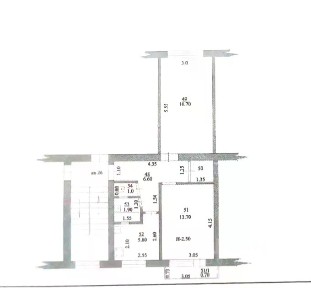 Продается 2-комн. квартира, 46,4 м²