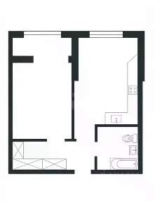 Продается 1-комн. квартира, 37,9 м²