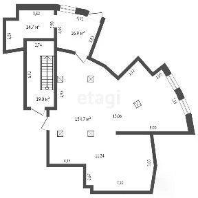 Продается помещение свободного назначения, 186,3 м²