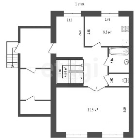 Продается 2-этажный дом, 155,4 м²