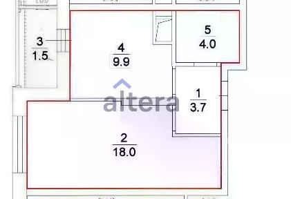 Продается 1-комн. квартира, 37,1 м²