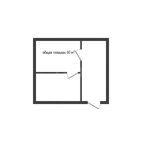 Продается 2-этажный дом, 40 м²