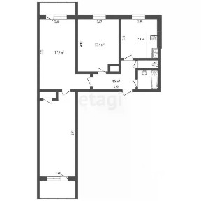 Продается 3-комн. квартира, 60,1 м²